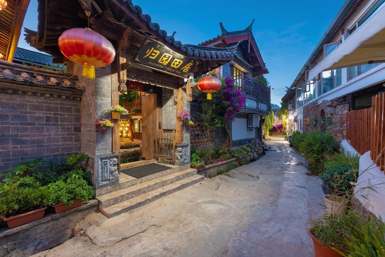 Lijiang Gui Yuan Tian Ju Guesthouse Extérieur photo